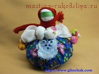 Мастер-класс по шитью игрушек: Народная кукла Кубышка-Травница.